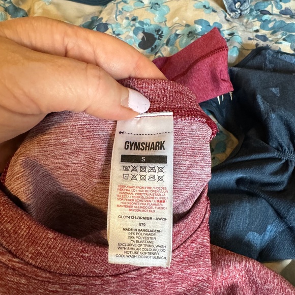 Gymshark Adapt Ombre Seamless Long Sleeve Crop Top - Picture 5 of 12